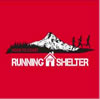 running for shelter